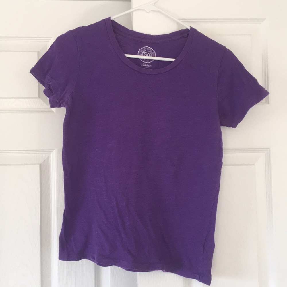 Purple shirt